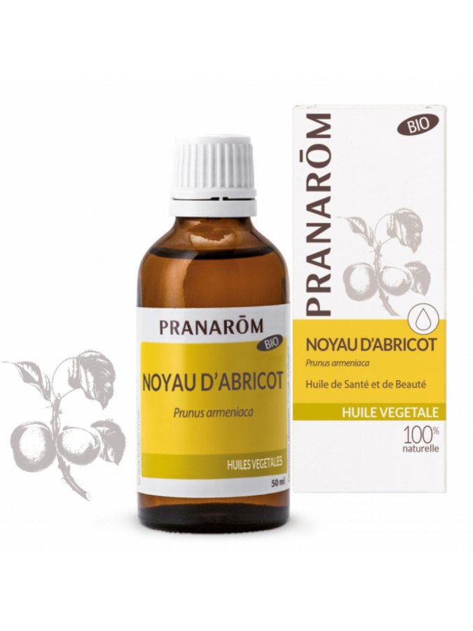 Pranarom Huile Végétale Bio Noyau d'Abricot 50ml