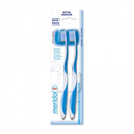 Meridol Brosse à dents  Medium X2
