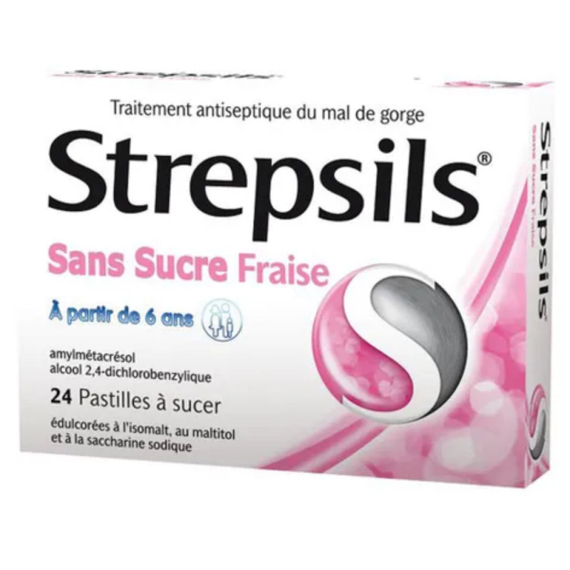 Strepsils Lidocaïne 24 Pastilles à sucer