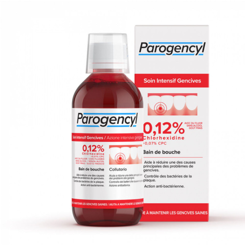 Parogencyl Bain de bouche soin intensif 300ml