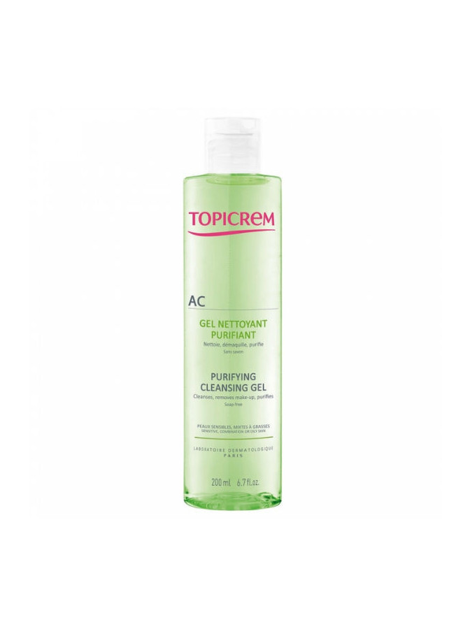 Topicrem AC gel nettoyant purifiant 200 ml