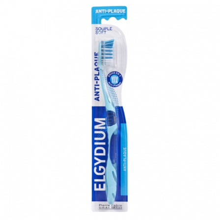 Elgydium Brosse à Dents Anti-Plaque Souple