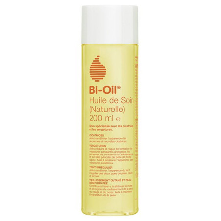 Bi-Oil Huile de Soin Naturelle Cicatrices & Vergetures 200ml