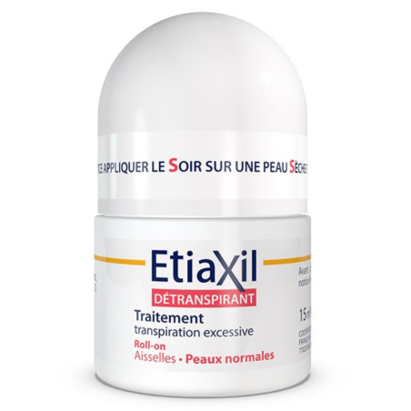 Etiaxil Détranspirant Aisselles Peaux Normales 15ml
