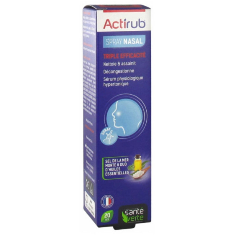 Actirub® Spray Nasal Enfant • Laboratoires Santé Verte