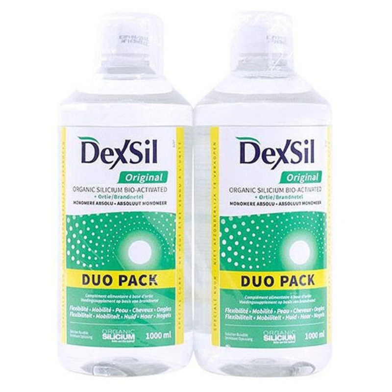 Dexsil Organic Silicium Bio-activé Lot de 2 x 1litres