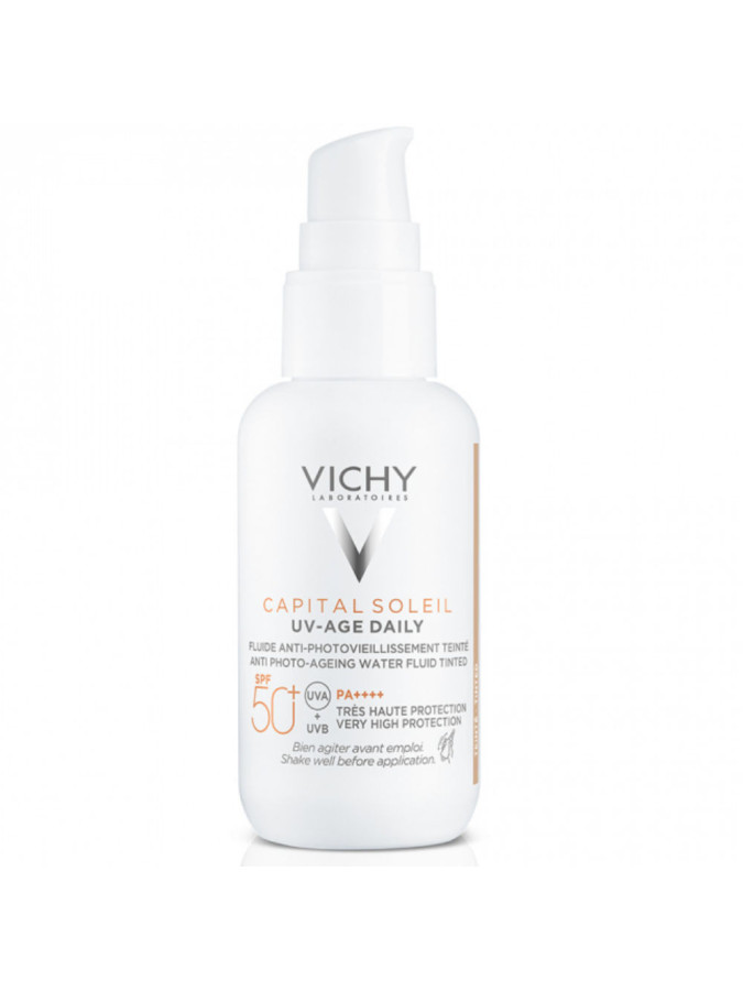 Vichy Capital Soleil UV-Age Daily Fluide Teinté Anti-Photovieillissement SPF50+ 40ml