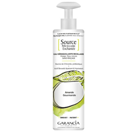 Garancia Source Micellaire Enchantée Eau Démaquillante Micellaire 4 en 1 Amande Gourmande 400ml