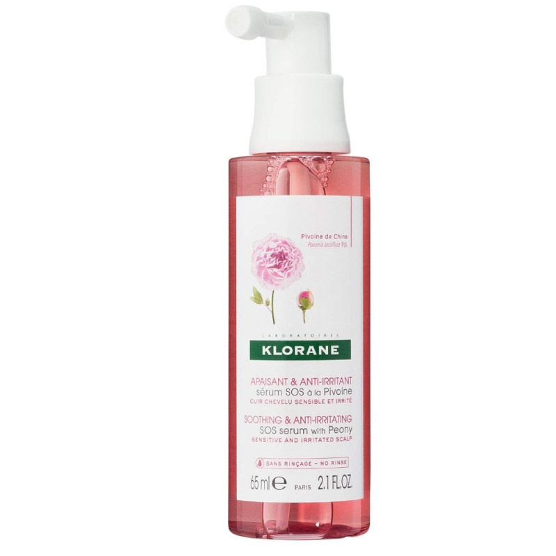 Klorane Pivoine Spray Sérum SOS Apaisant Anti-Irritant Bio 100ml