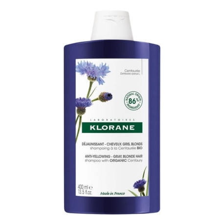 Klorane Centaurée Shampooing Déjaunissant 400ml