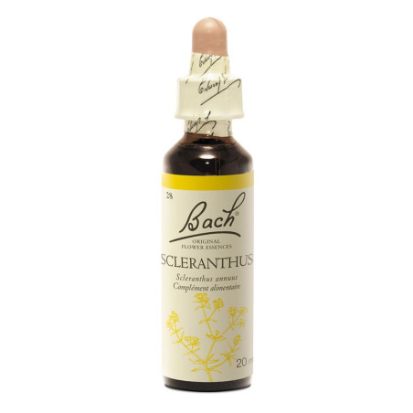 Fleurs de Bach n°28 Scleranthus Alene 20ml