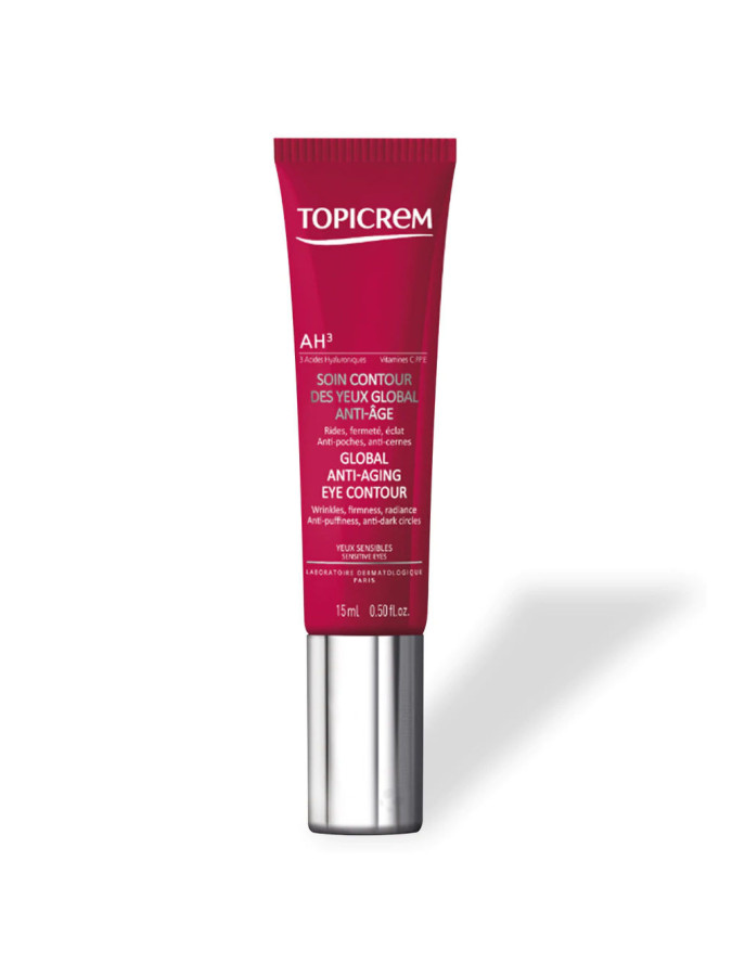 Topicrem AH3 Soin Contour des Yeux Global Anti-Âge 15ml