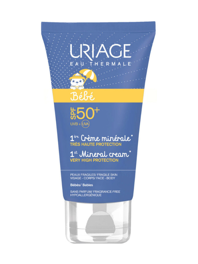 Uriage Bébé 1ere Crème Minérale SPF50+ 50 ml
