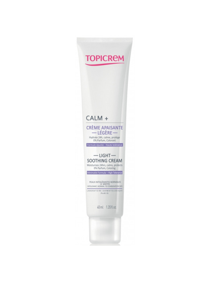 Topicrem Calm+ Crème Apaisante Légère 40 ml