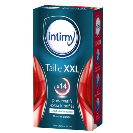 Intimy Taille XXL 14 Préservatifs
