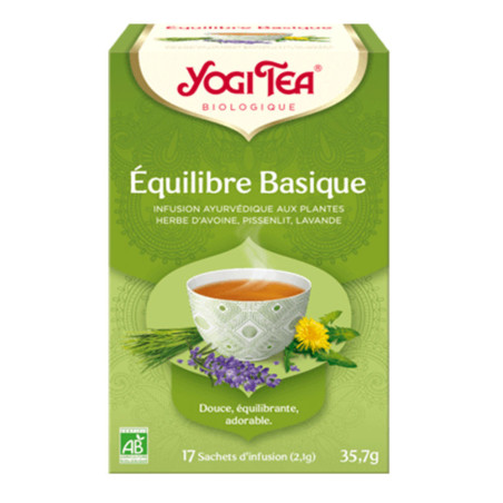 Yogi Tea Equilibre Basique Bio 17 Sachets