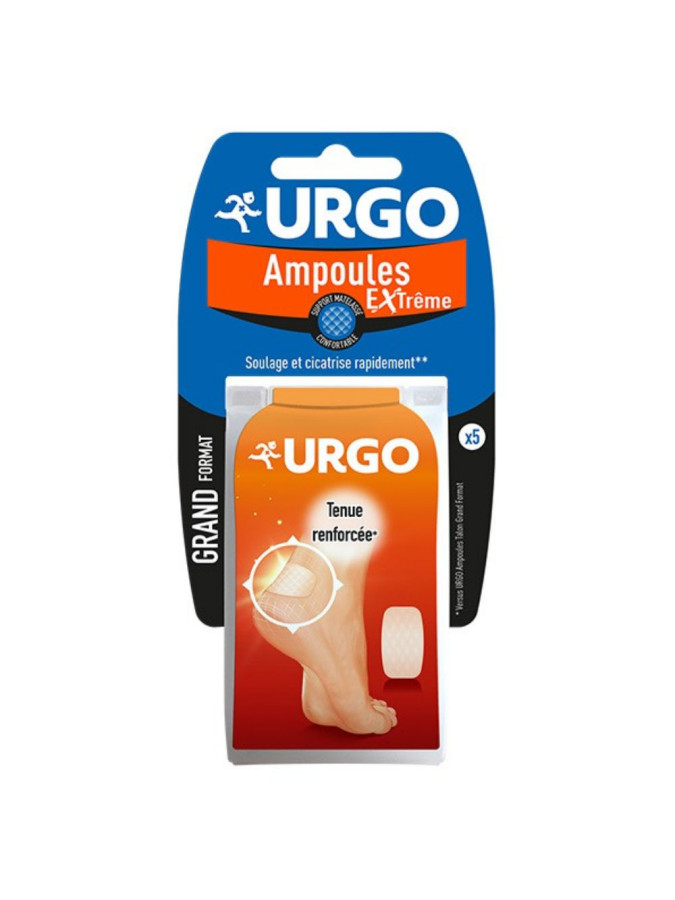 Urgo pansements Ampoules Talon Ultra Discret x 5 