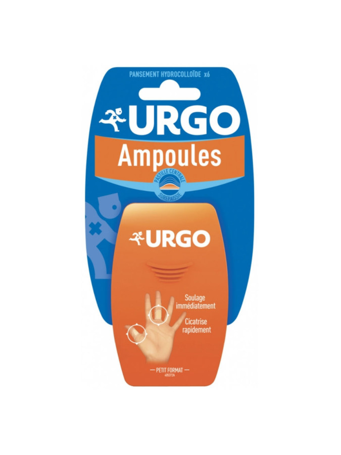 Urgo Ampoules Traitement Doigt et Orteil Petit Format 6 Pansements