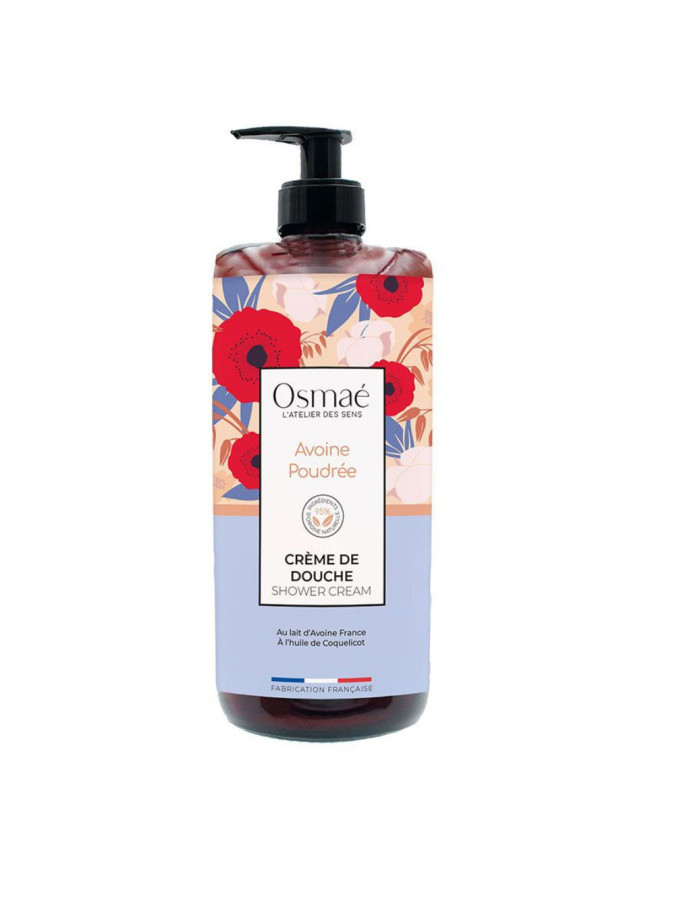 Osmae Crème de Douche Avoine Poudrée 1Litre