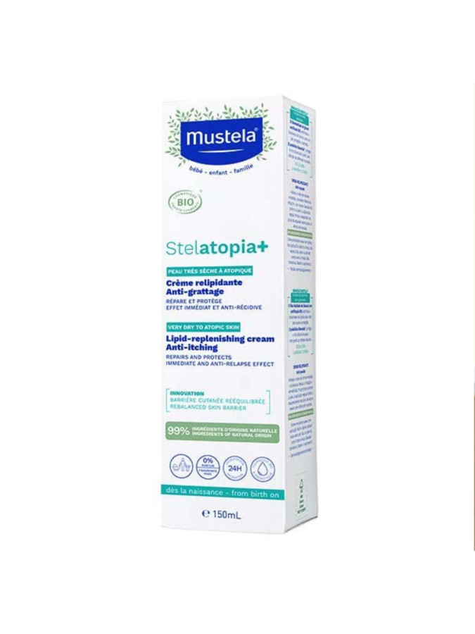 Mustela Stelatopia+ Crème Relipidante Bio 150ml