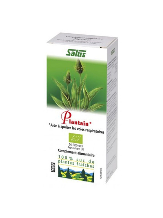 Salus Suc De Plantes Fraiches Plantain Bio 200 ml