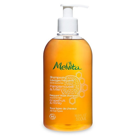Melvita Capillaire Expert Shampooing Lavages Fréquents Bio 500 ml