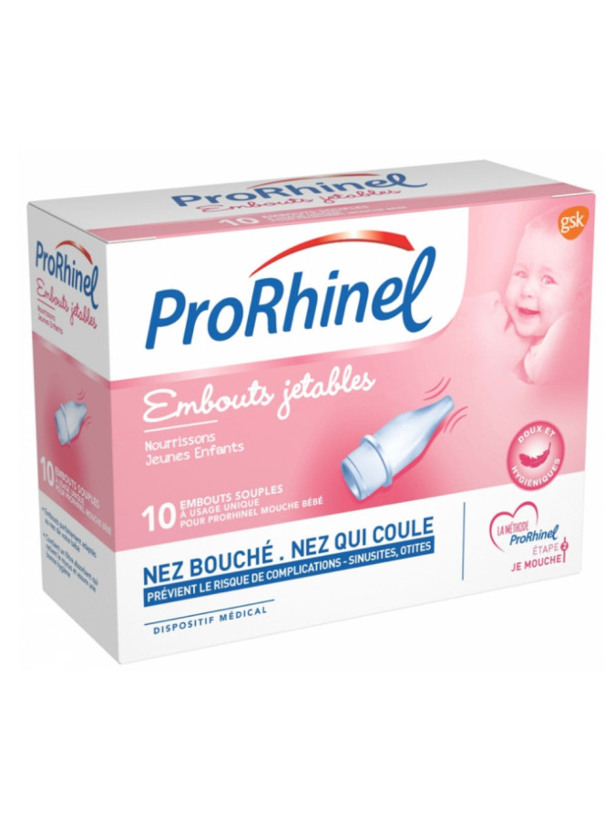 Prorhinel 10 Embouts Jetables