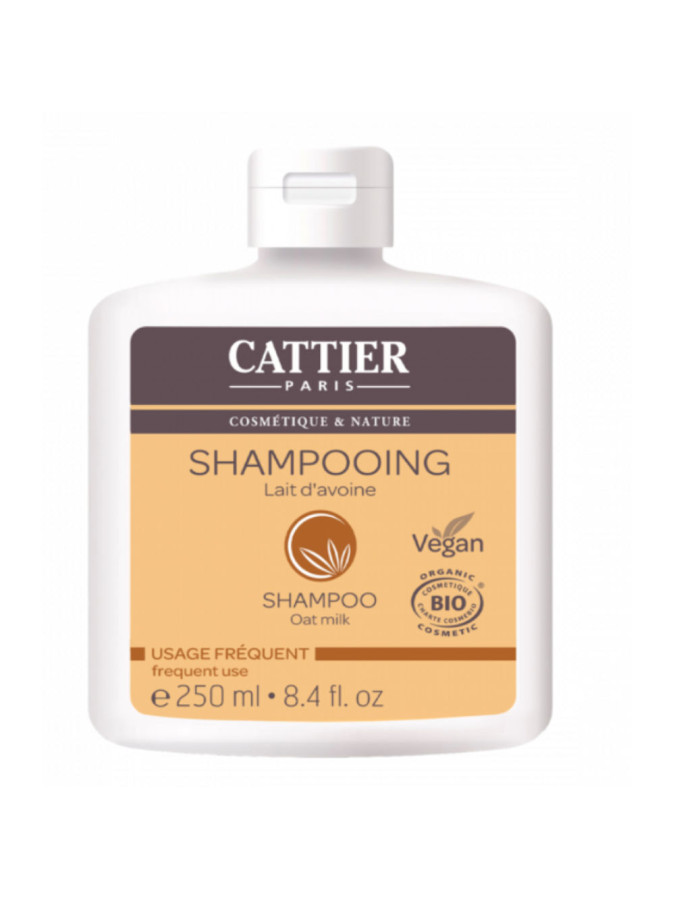 Cattier Shampooing Lait d'Avoine Usage Fréquent 250 ml