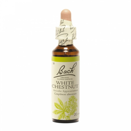 Fleurs de Bach n°35 White Chestnut - Marronnier Blanc 20 ml