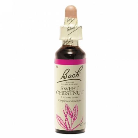 Fleurs de Bach n°30 Sweet Chestnut - Chataignier 20ml