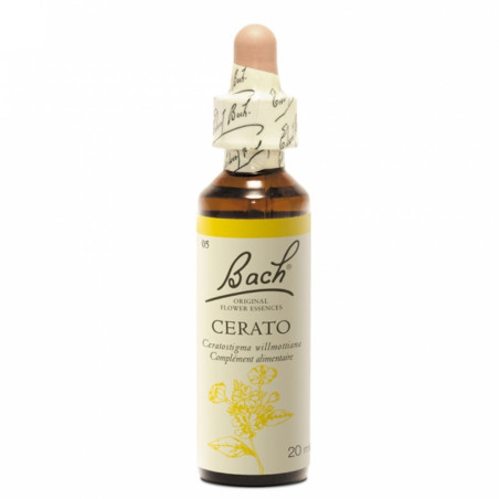 Fleurs de Bach n°05 Cerato - Plumbago 20 ml