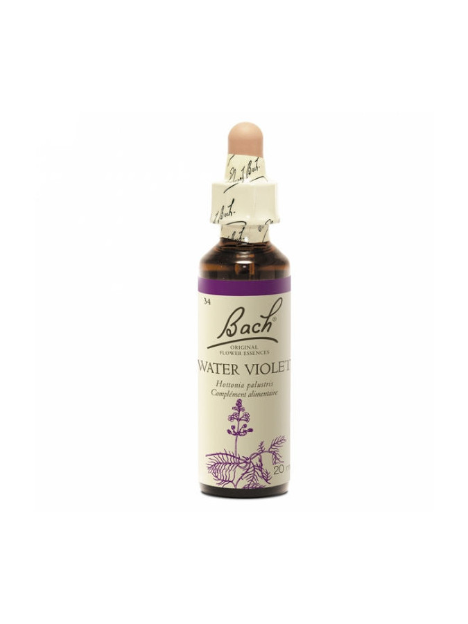 Fleurs de Bach Water violet n°34 20 ml