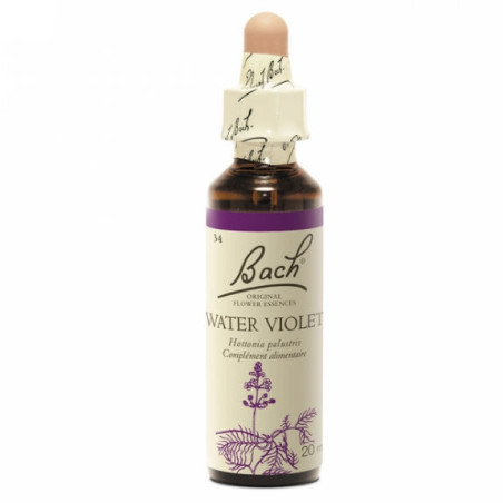 Fleurs de Bach Water violet n°34 20 ml