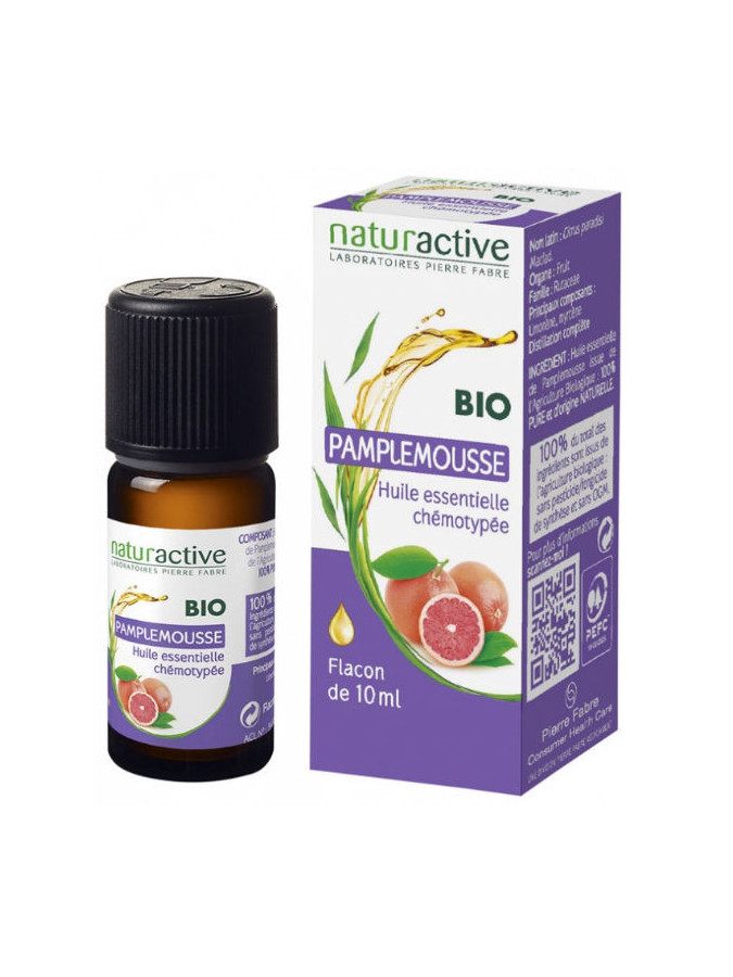 Naturactive Huile Essentielle Pamplemousse Bio 10 ml