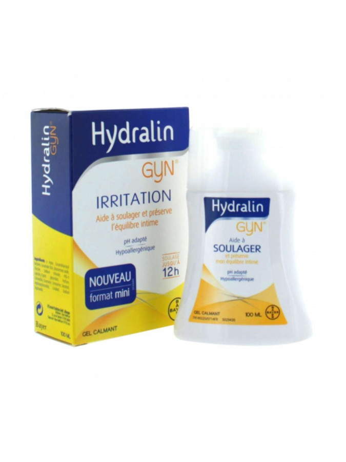 Hydralin Gyn Irritation Gel Lavant Calmant 100 ml