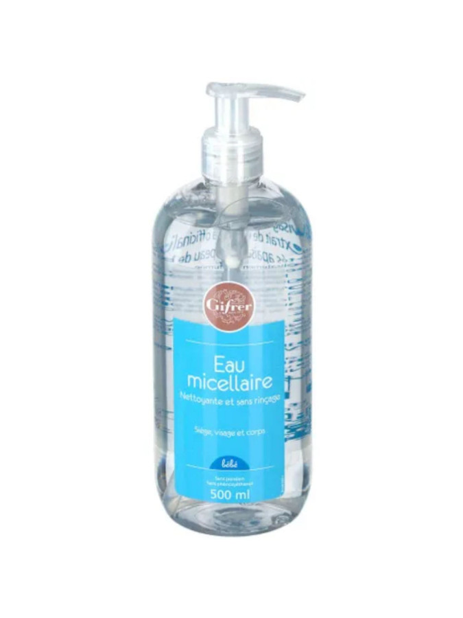 Eau micellaire bébé - (Flacon pompe 500 mL)