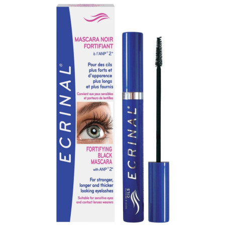 Ecrinal Mascara Noir Fortifiant à l' ANP 2+ 7ml
