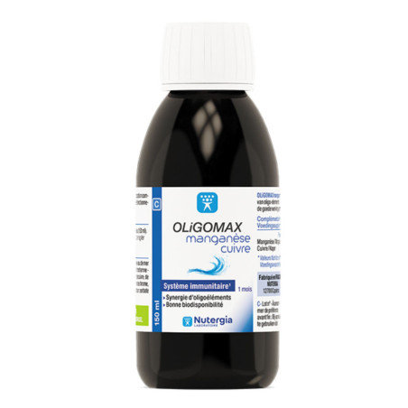 Nutergia Oligomax Manganèse Cuivre 150ml