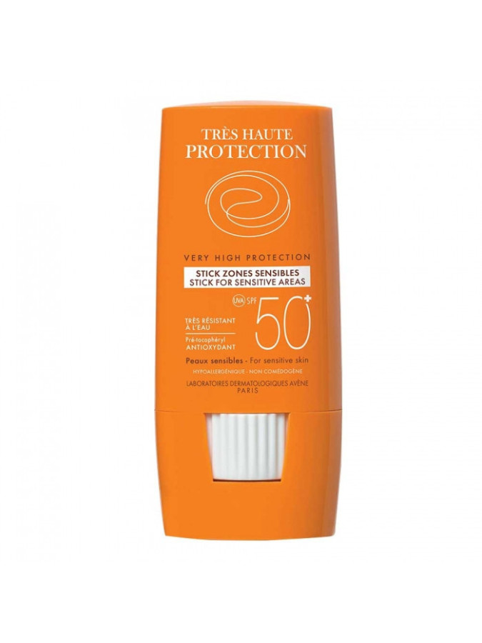 Avène Solaire Stick Zones Sensibles SPF 50+ 8 g
