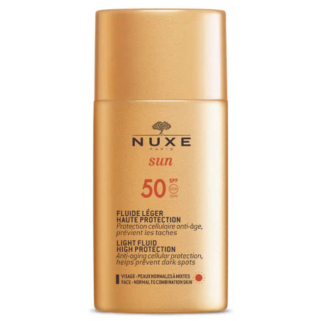 Nuxe Sun Fluide Léger Haute Protection SPF50 50 ml