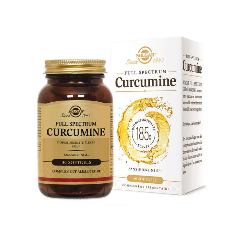 Solgar Curcumine Full Spectrum 30 Capsules