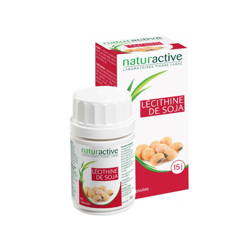 Naturactive Lécithine de Soja 60 Gélules