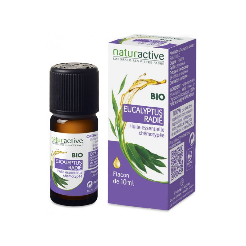 Naturactive Huile Essentielle Eucalyptus Radié Bio 10 ml