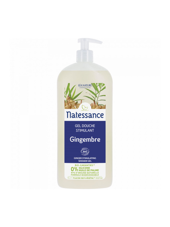 Natessance Gel Douche Aloe Vera Bio 1 litre