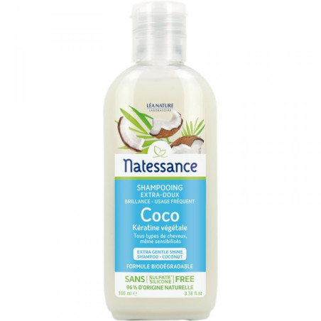Natessance Shampooing Coco 100 ml