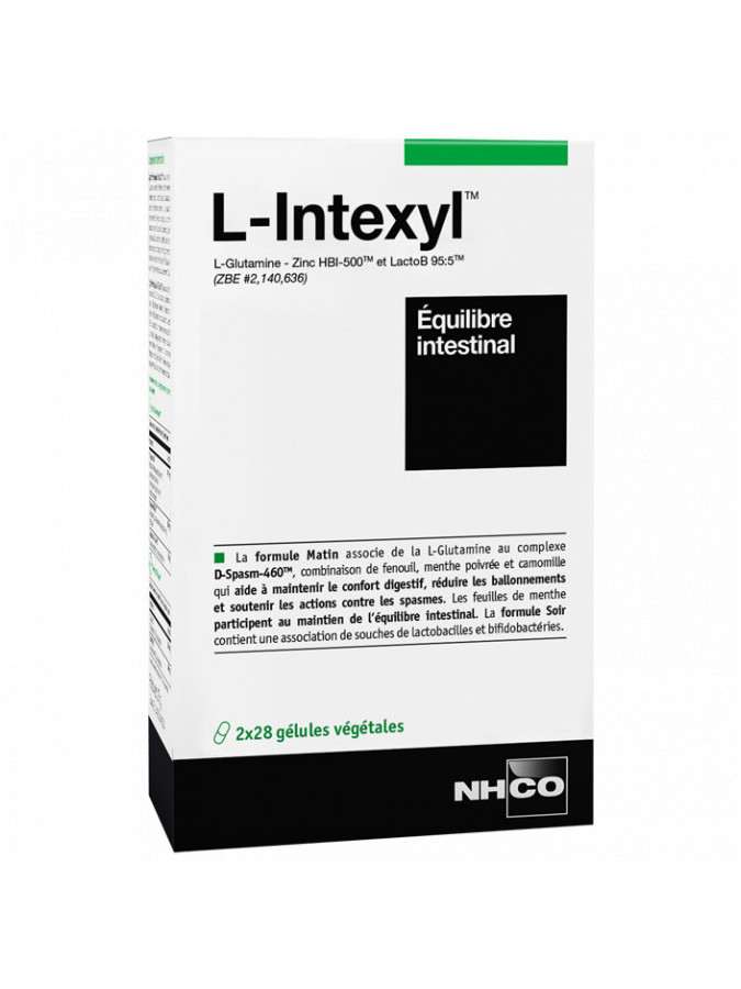 NHCO L-Intexyl Equilibre Intestinal 2 x 28 gélules