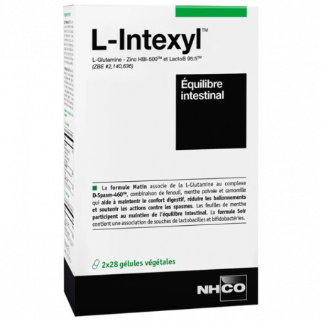 NHCO L-Intexyl Equilibre Intestinal 2 x 28 gélules