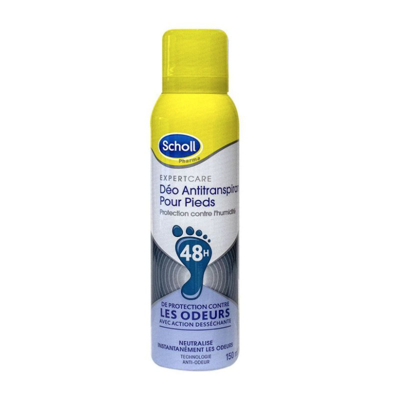 Scholl Déo Anti-Transpirant pour Pieds 150 ml