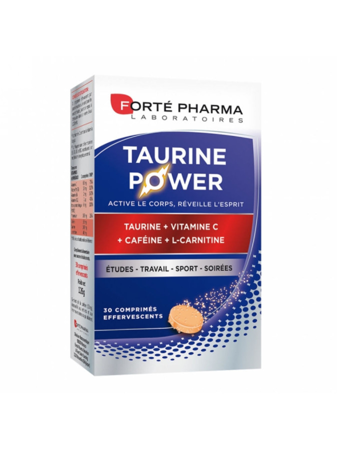 Forté Pharma Energie Taurine Power 30 comprimés effervescents