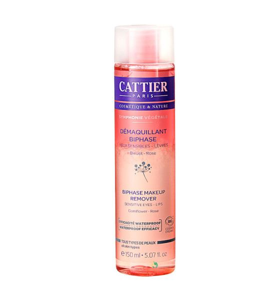 Cattier Démaquillant Biphase Symphonie Végétale 150 ml